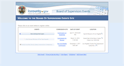 Desktop Screenshot of bosevents.lacounty.gov