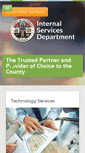 Mobile Screenshot of isd.lacounty.gov