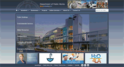 Desktop Screenshot of dpw.lacounty.gov