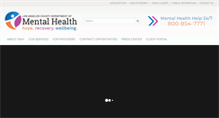 Desktop Screenshot of dmh.lacounty.gov
